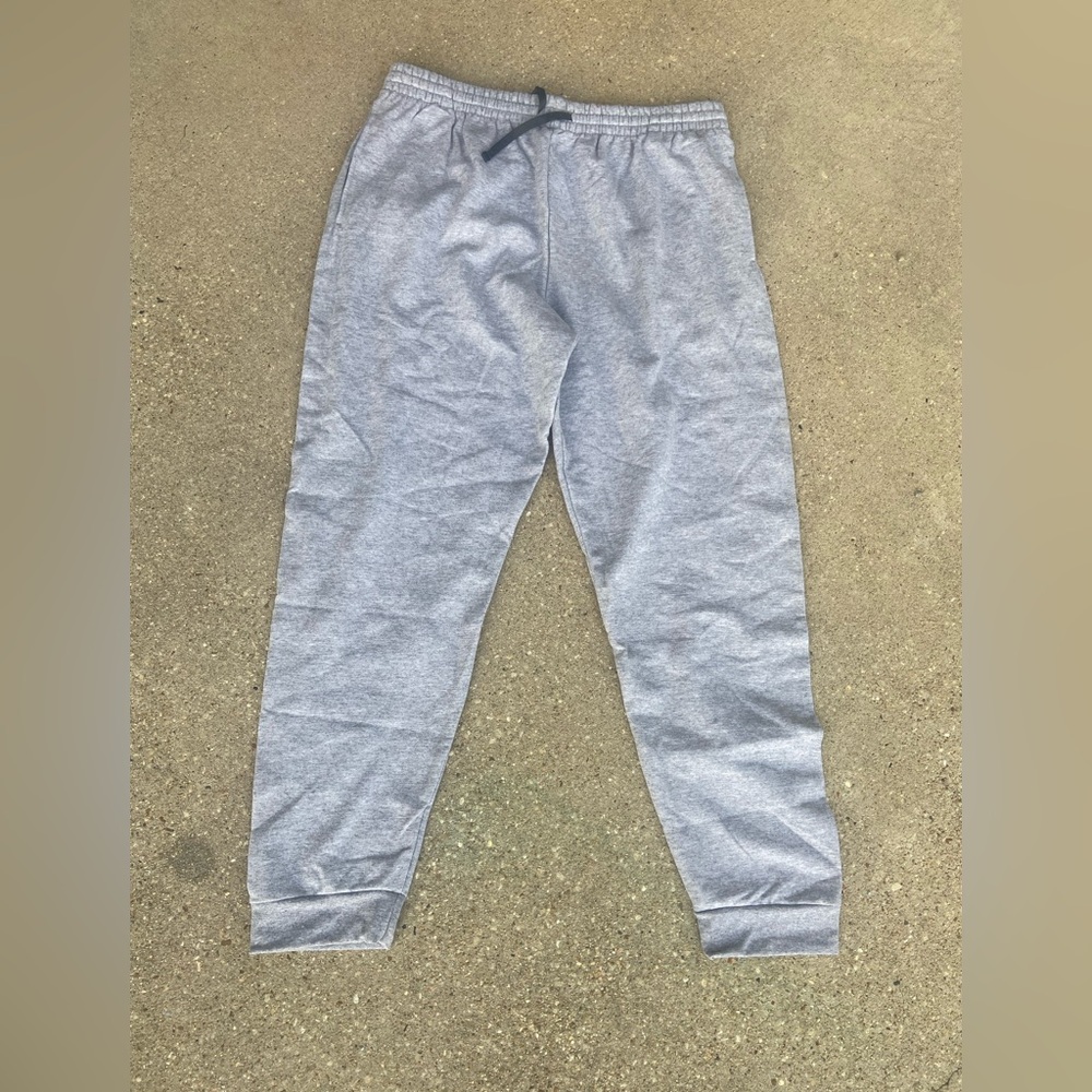 Jerzees Light Gray Mens Sweatpants - Elastic Waist Joggers